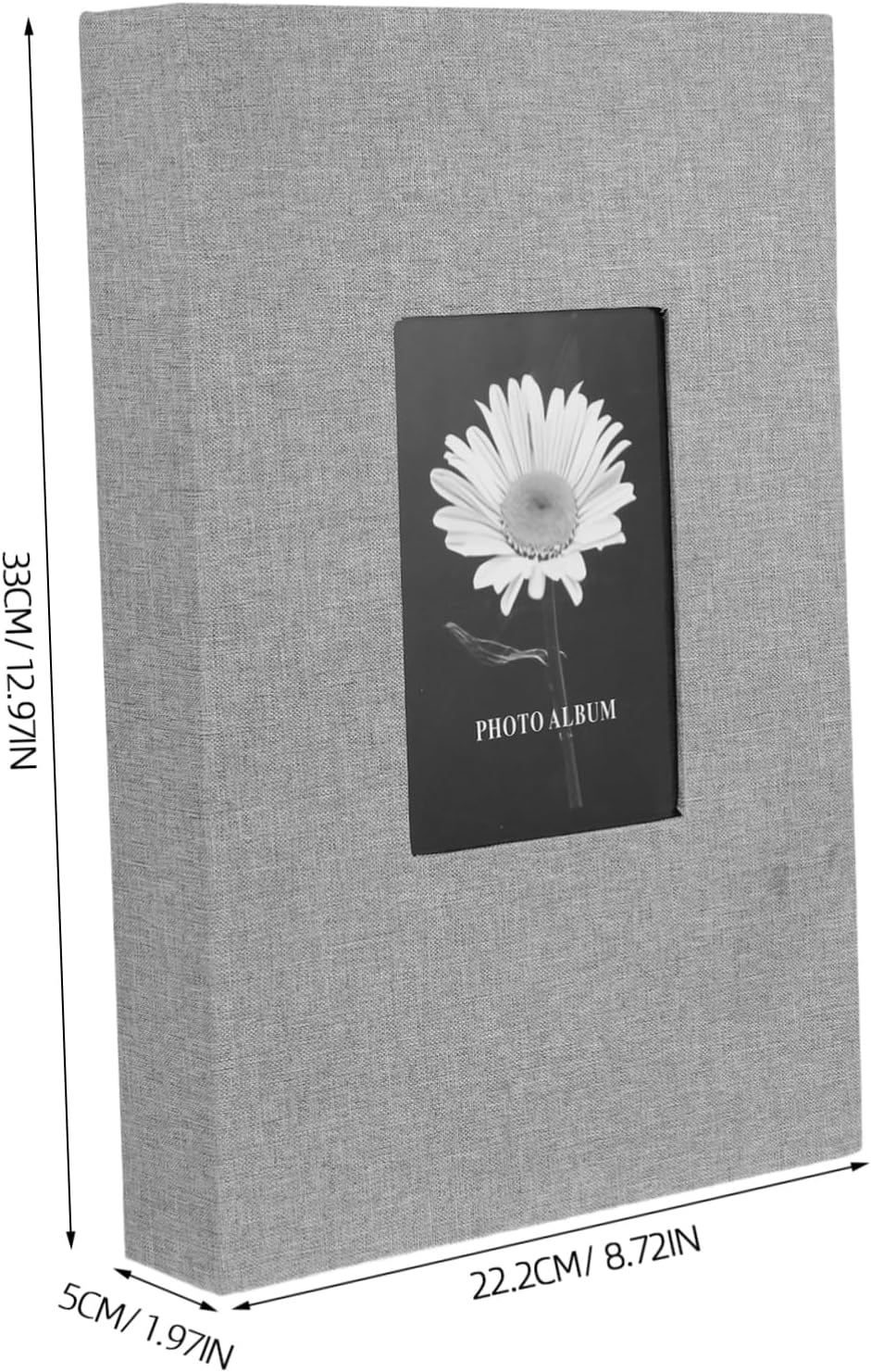 Gatuida Elegant Photo Scrapbook Album for Wedding Birthday Engagement Aesthetic Scrapbooking Album image number 5