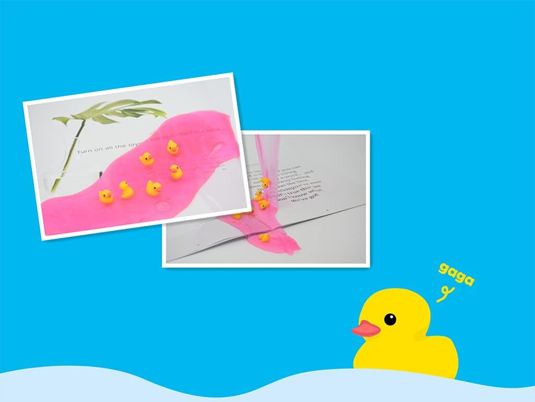 70 Pcs Tiny Duck Slime Charms Little Resin Duck Beads Miniature Ornament for Slime, Dollhouse, Garden Decoration(Mixed Duck) image number 5