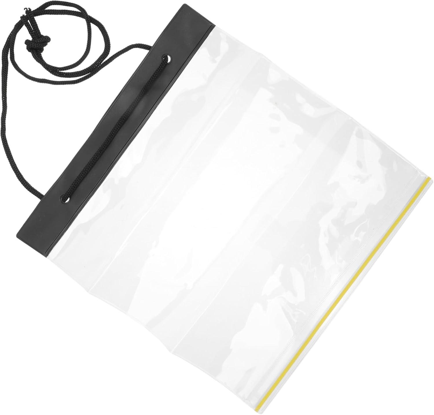 STAHAD Waterproof Drawstring Pouch File Holder PVC Document Bag Foldable Travel Organizer for Camping and Outdoor Training Office Use