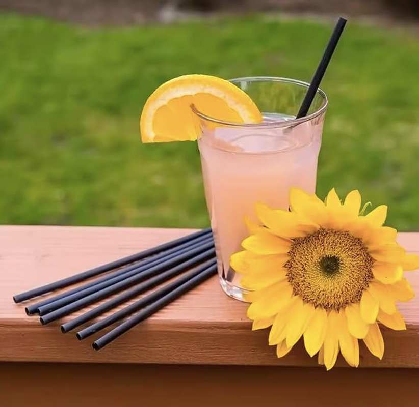 200 Reusable Straws, Sustainable Alternative, Drinking Straws, Suitable for Various Drinks, Coffee, Juices, Milkshakes image number 3