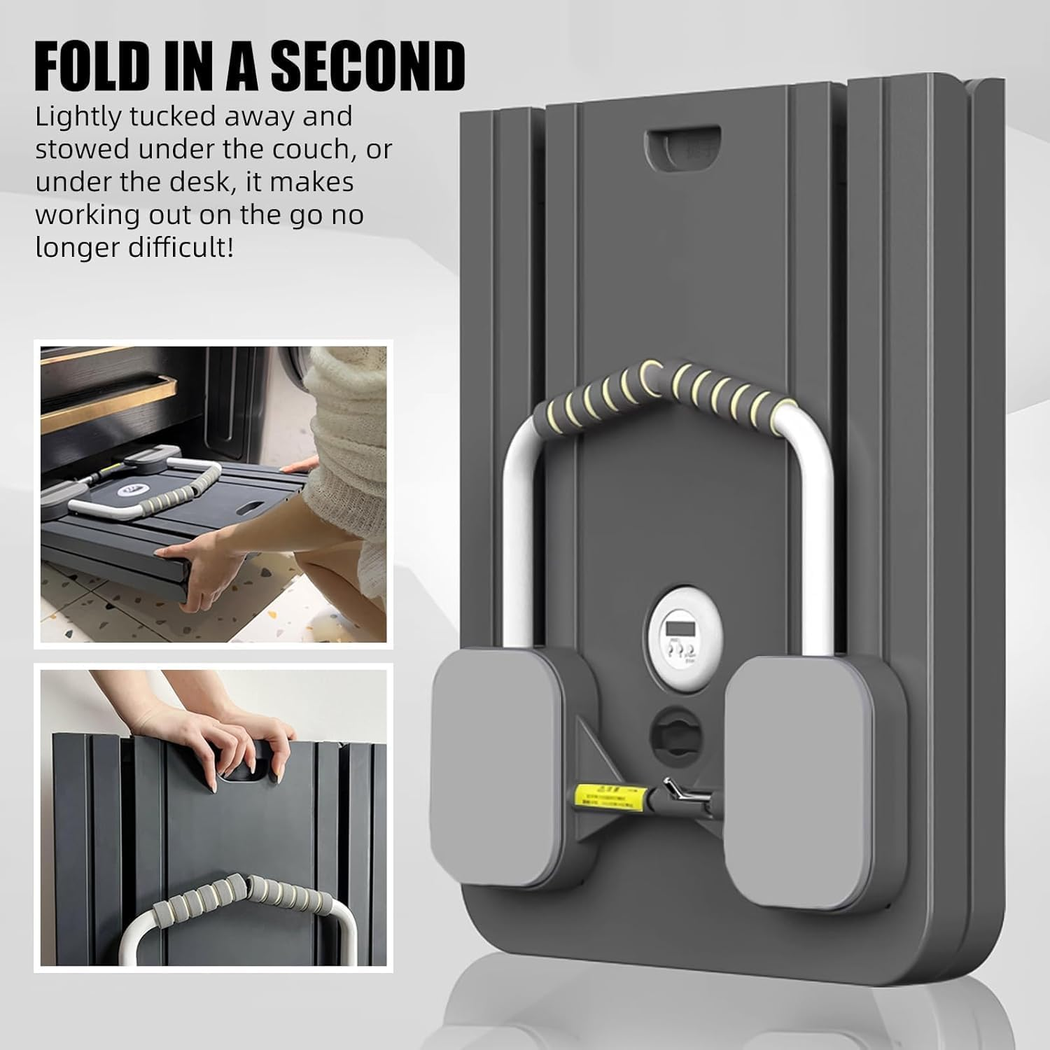 MIMYII Pilates Board,4 in 1 Multifunctional Core Exercise Equipment,Ab Trainer Machine Built in Timing Device,Suitable for Indoor and Outdoor Use Comprehensive Exercise Core Trainer (Pink)