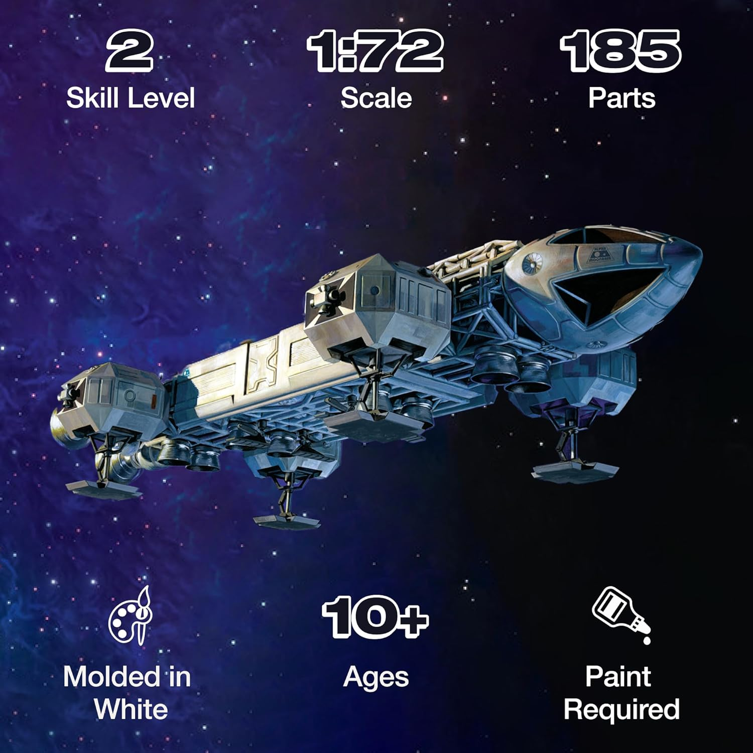 MPC 1/72 Scale Space 1999 Eagle Transporter Model Kit