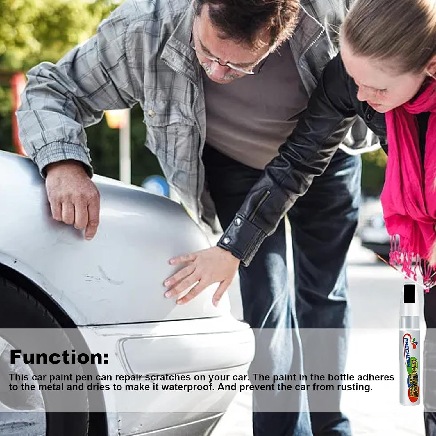 Car Scratch Remover,12Ml Car Scratch Repair Multi-Functional | Quick and Easy Automotive Scratches Maintenance for Trucks, Off-Road Vehicle, SUV image number 1