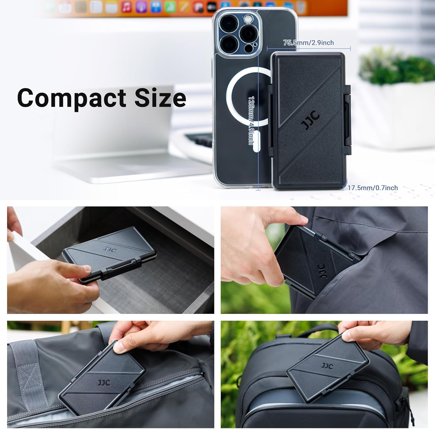 4 Slots M.2 2280 SSD Protector Case Storage Holder for PC Desktop Laptop M.2 2280 Internal Solid State Drive image number 1