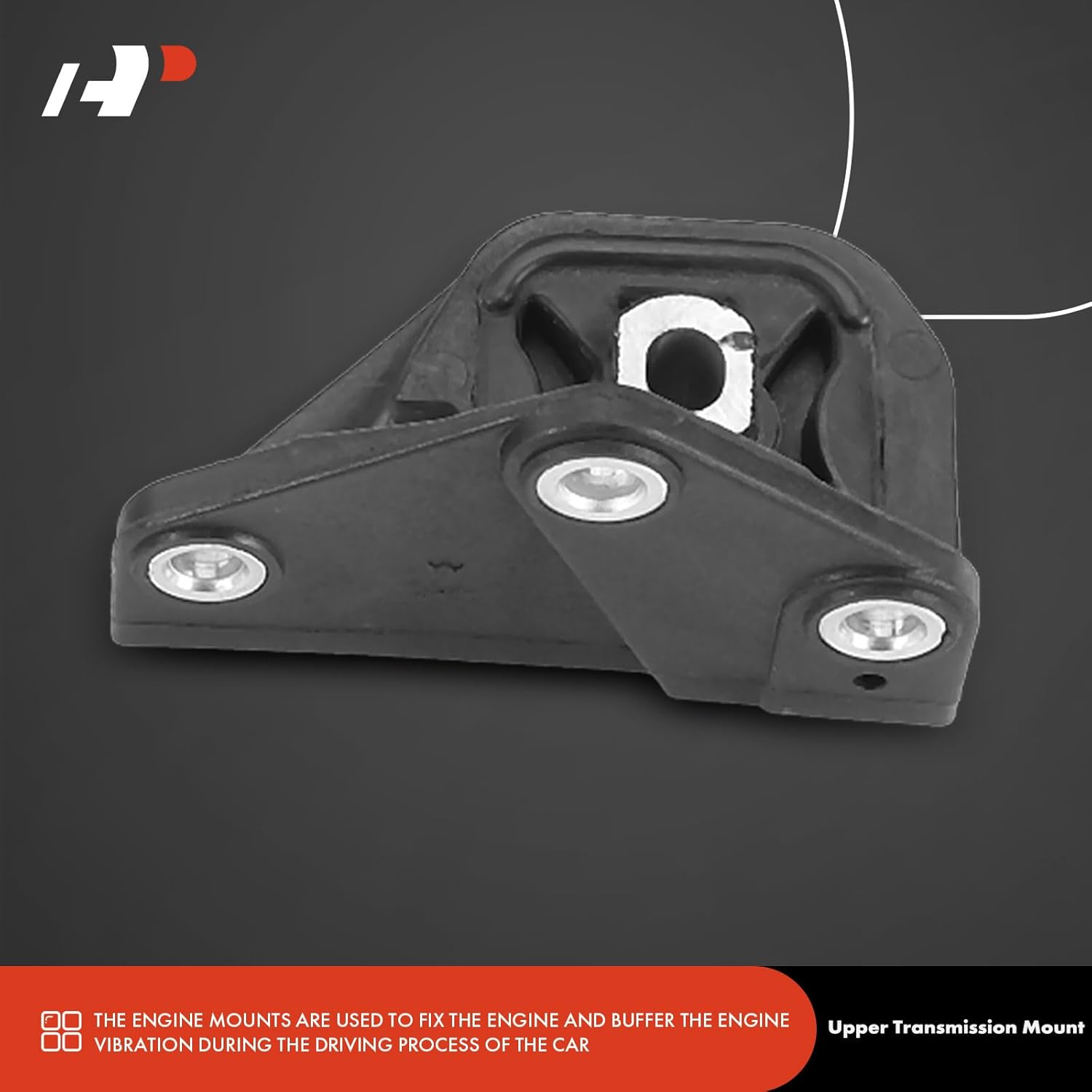 A-Premium 6PCS Engine Motor Mount and Transmission Mount Kit Automotive Replacement Parts Compatible with Honda Accord 2003 2004 2005 2006 2007 2.4L, Replace# 50830SDAA04, 50830SJAE01 image number 3