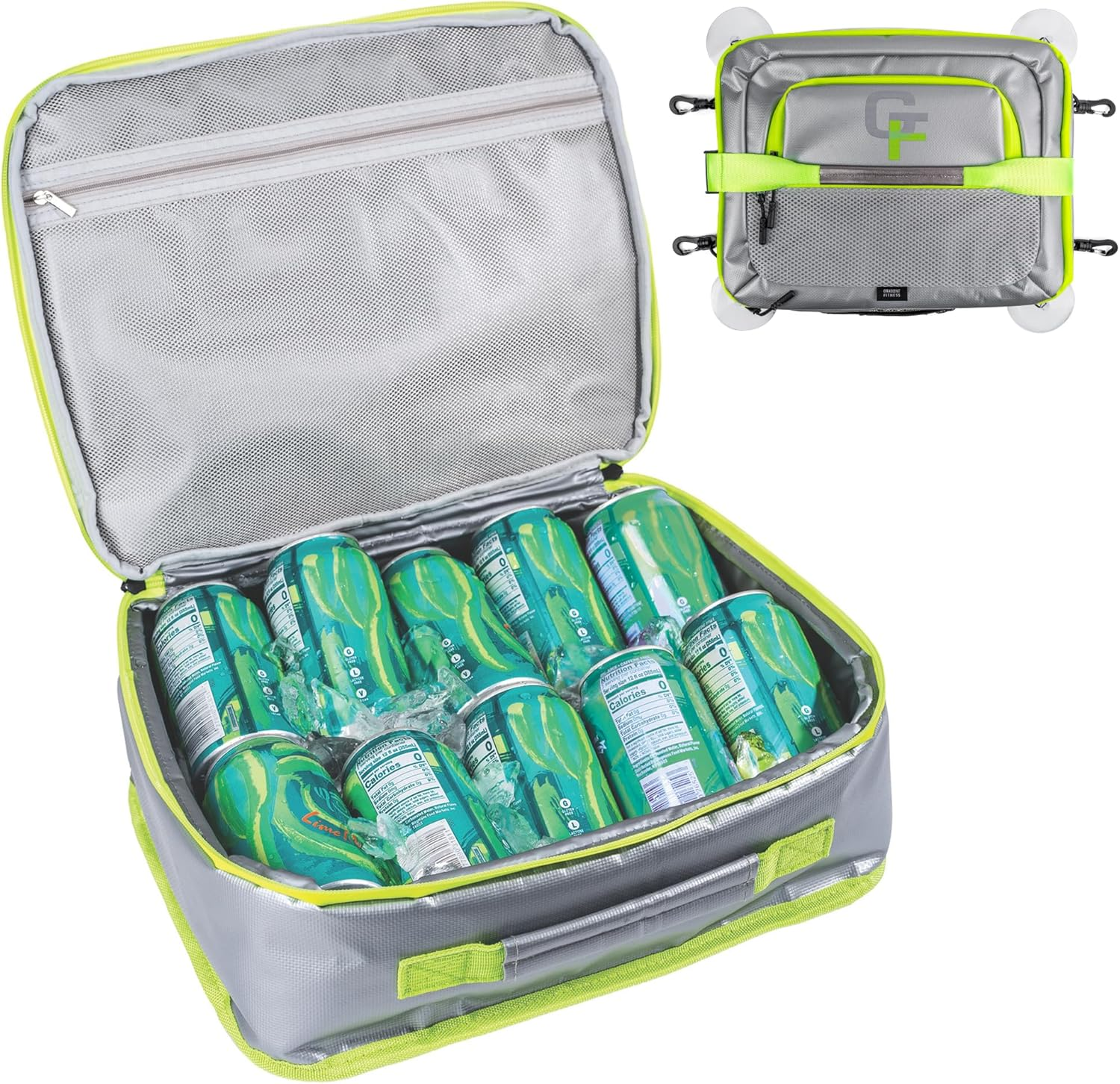 Gradient Fitness SUP Cooler for Paddle Board | Upgraded Waterproof Material Paddle Board Accessories | Large Capacity Insulated Kayak Cooler Bag | Quality Bungee System Included image number 2