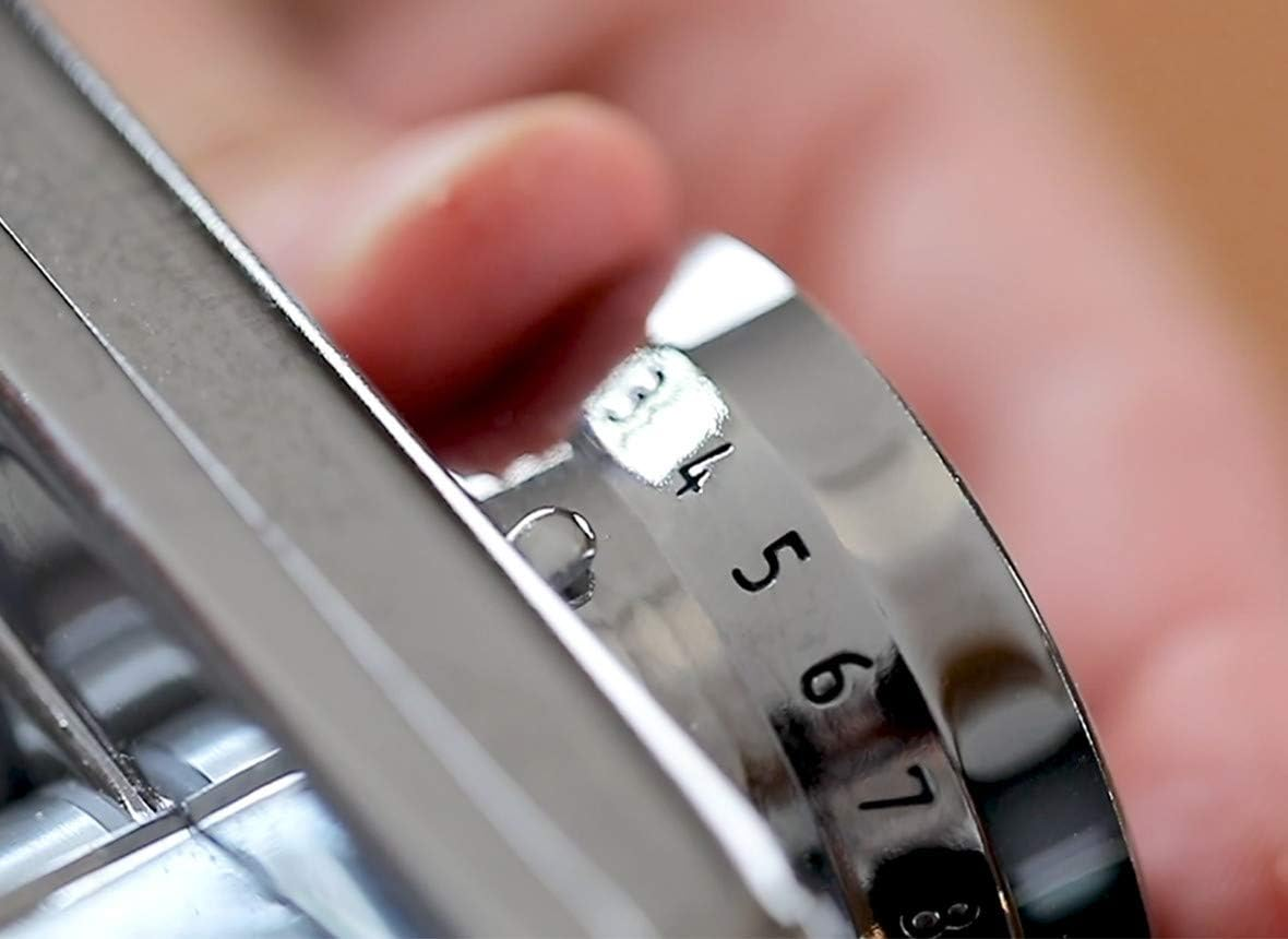 Kenwood XL KAX99.A0ME Accessories Food Processors for Extra Wide Lasagne 22 Cm, Chrome-Plated Stainless Steel Casing, Roller Rolls Made of Robust Aluminium, Multi-Coloured