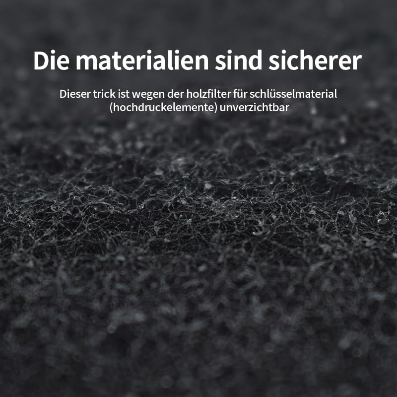 Pack of 9 Cat Litter Tray Activated Carbon Filter Black Carbon Odour Filter Cat Litter Tray with Lid Activated Cat Litter Tray Filter Odour Filter Cat Litter Tray for Completely Closed Cat Litter Tray image number 3