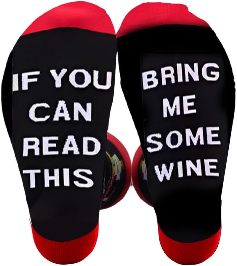 If You Can Read This Bring Me Some Socks for Wife Husband Christmas Birthday Valentines Day Gifts for Girlfriend Boyfriend