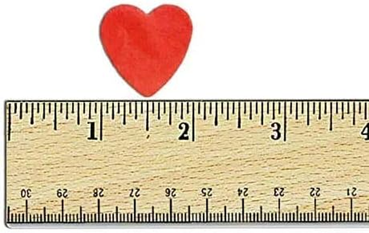 Confetti! Valentine'S Day Heart Shape Tissue Confetti 1000 Pcs / 10-15 Grm Paper Table Confetti for Valentine'S Day, Wedding Party, Baby Shower and Balloon Decorations, 1 Inch (Rose Red, Peach) image number 3