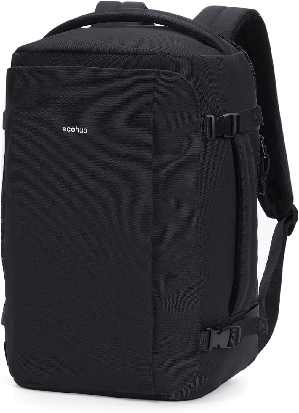 ECOHUB for Ryanair Cabin Bags 40X20X25, 20L Underseat Carry on Backpack with 14&rdquo; Laptop Compartment, Water-Resistant Travel Hand Luggage Bag, Recycled Rucksack with Anti-Theft Pocket