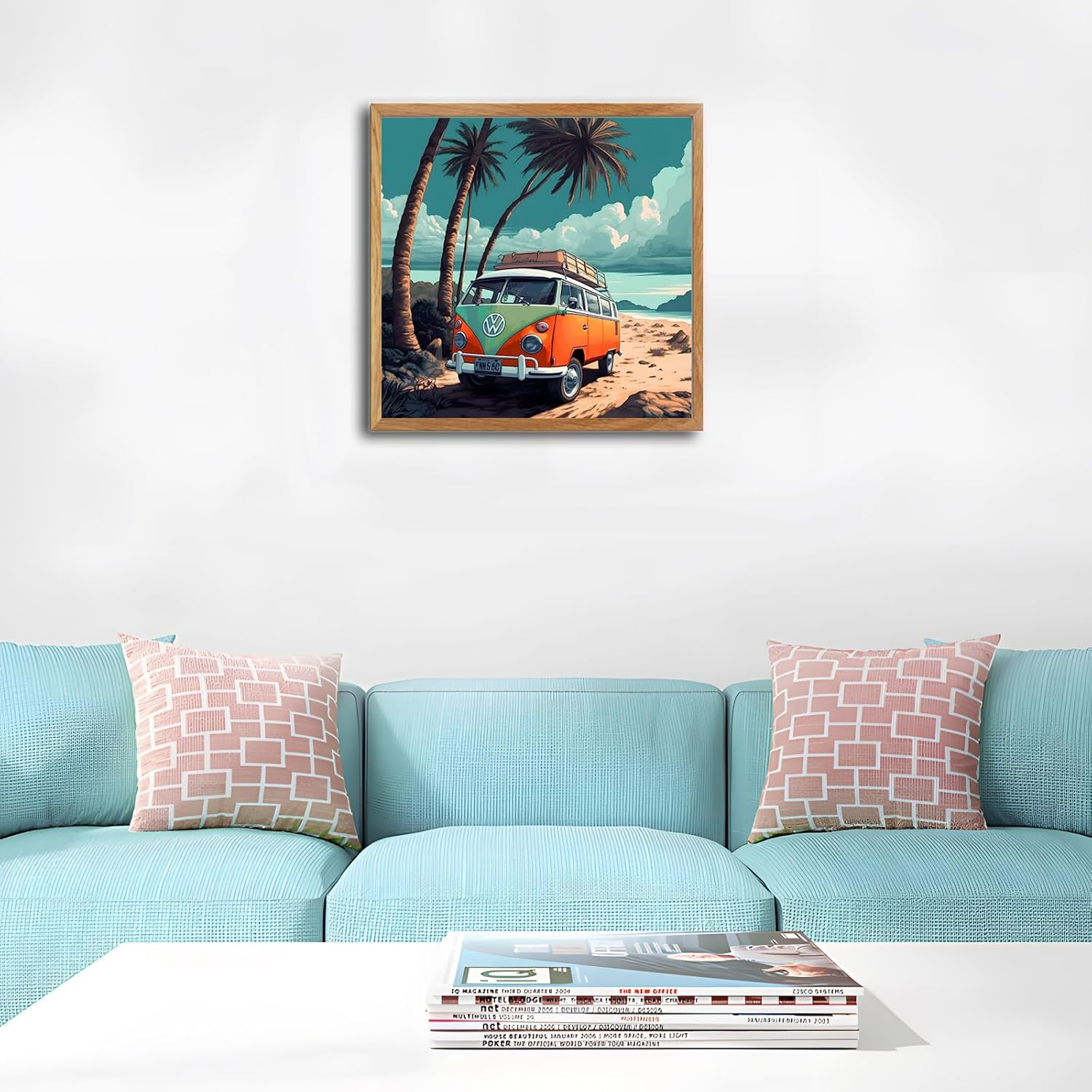 Paint by Numbers－Diy Adult Paint by Numbers Kits for Adults,Adult Painting Kits on Canvas Landscape for Living Room, Bedroom, Office 20X16 Inches(Ld-2)&hellip; image number 5