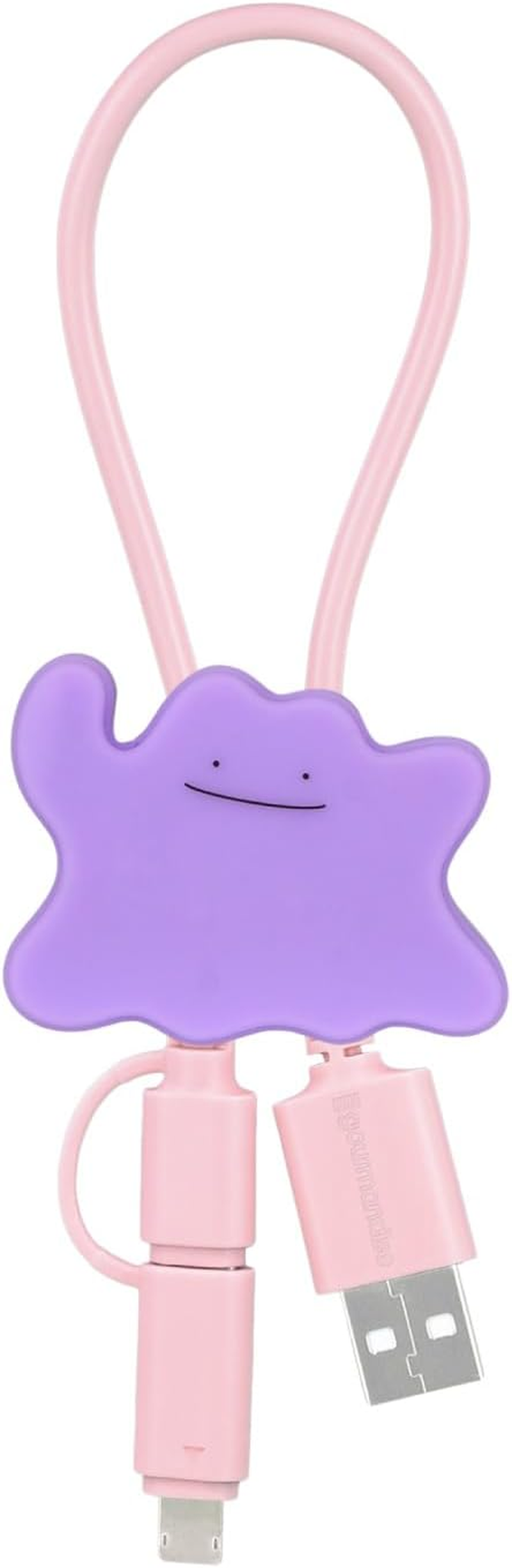 Gourmandies Pokemon Mascot Cover Multi Charging Cable MEW POKE-968E