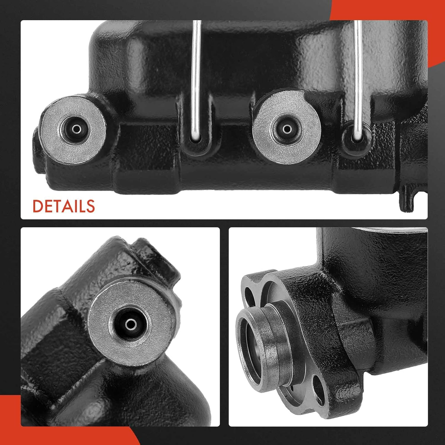 A-Premium Brake Master Cylinder with Reservoir Compatible with Chevrolet Vehicles - Corvette 1977-1982 - Replace OE# 18002064 image number 2