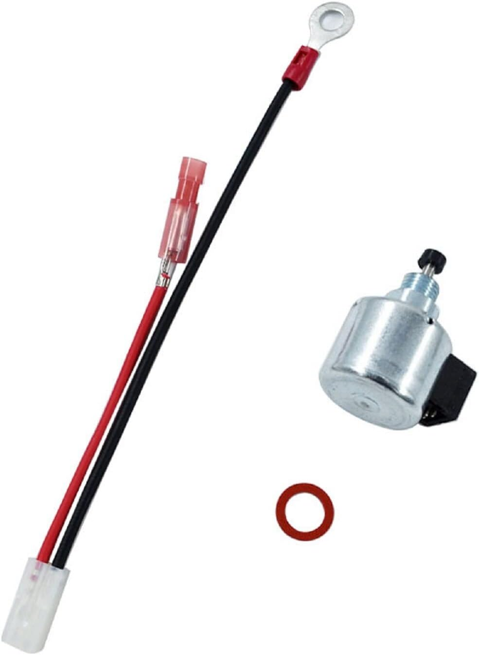 AM128242 Carburetor Fuel Shut off on Solenoid Replacement for 12-757-33 S 12-435-02-S 12-757-09-S CV12.5 CV13 CV14 CV15 CV16 STX38 LX255 AM128816 image number 6