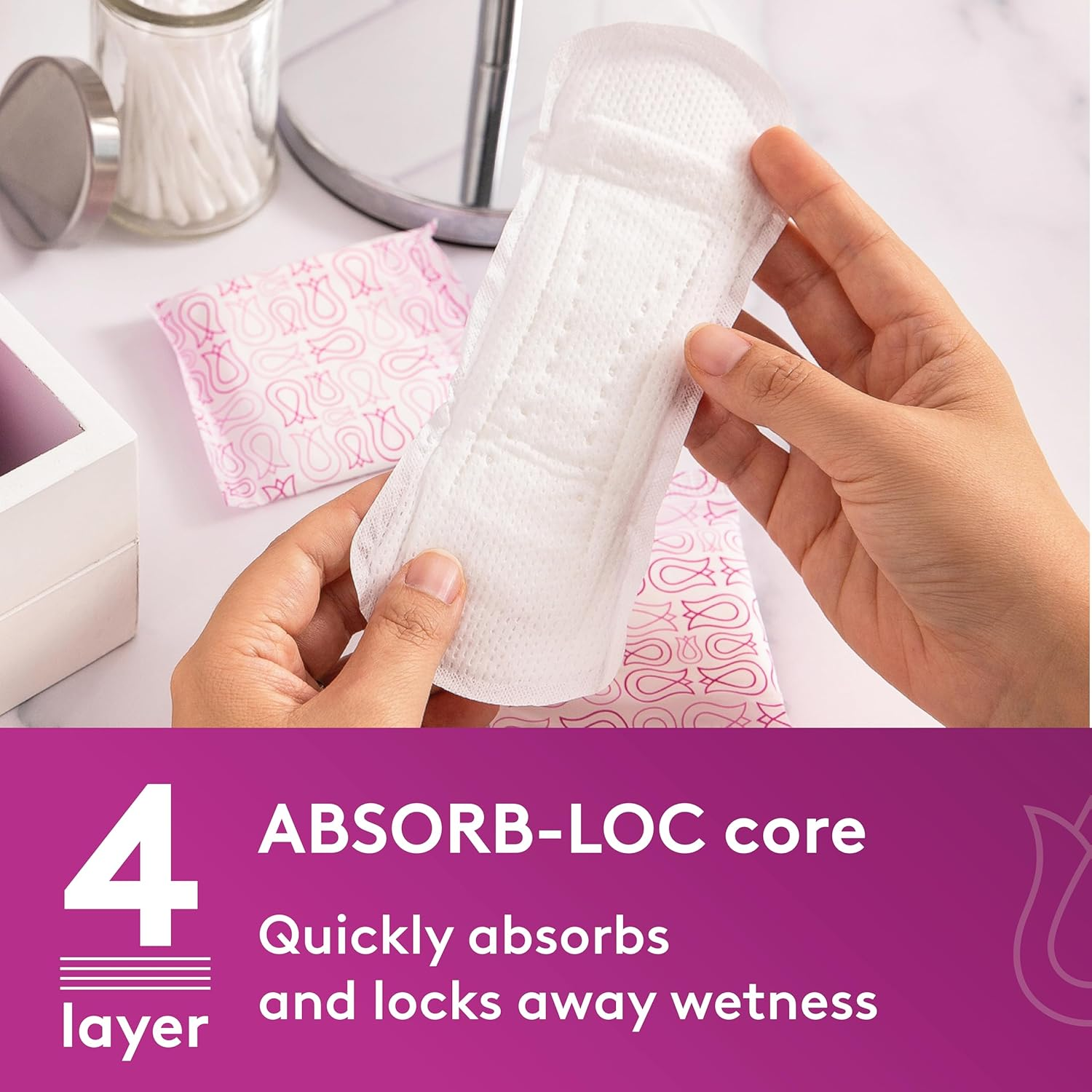 Poise Liners for Bladder Leaks Extra Light 30 Count image number 4