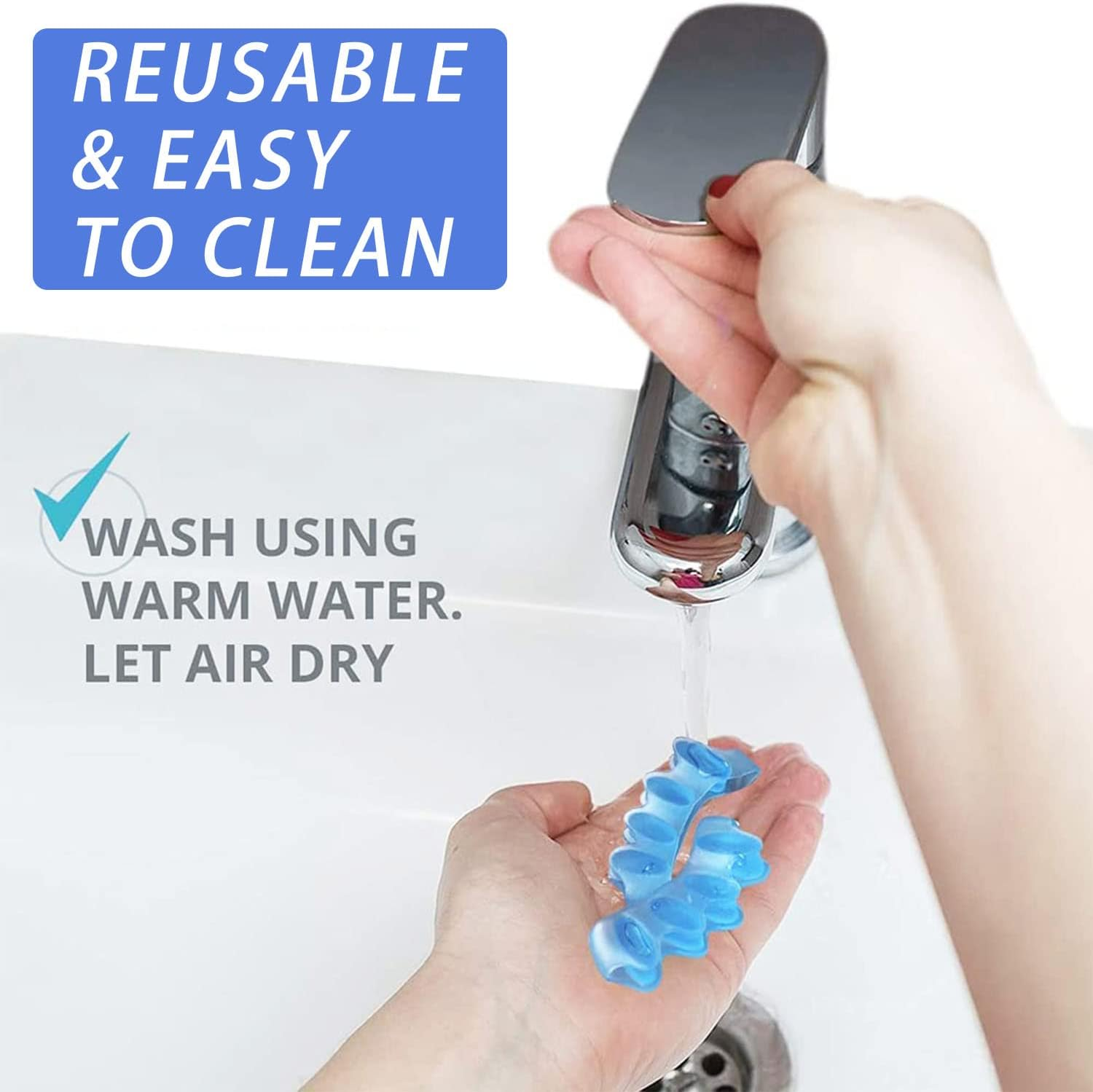 Toe Separators for Women Men, 4 Pair Silicone Toe Dividers Toe Spacers for Plantar Fasciitis Bunions Overlapping Hammer Toe Spacers image number 2