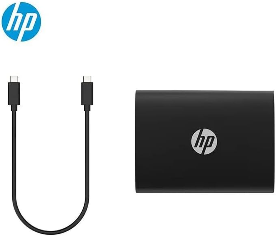 HP P900 1TB 2000MB/S-2000MB/S Type-C 3.2 Ps4-Ps5-Pc-Phone-Tablet-Camera Compatible External Portable SSD Black - 7M693AA image number 3