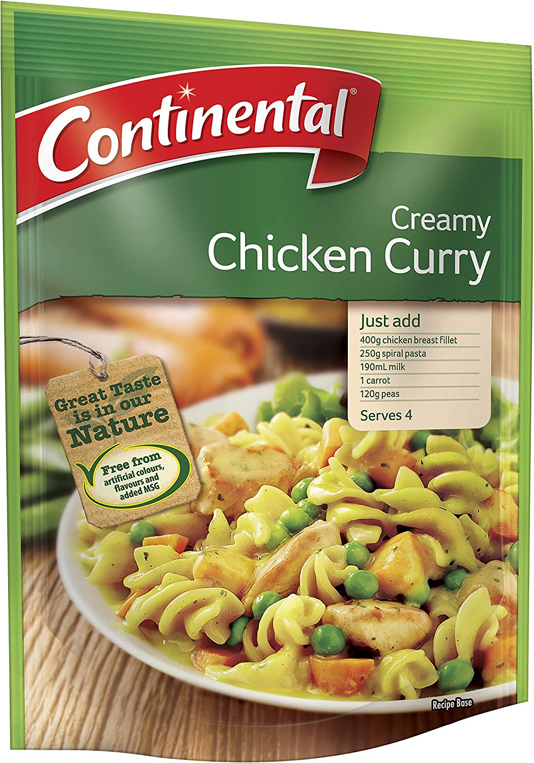 CONTINENTAL Recipe Base |Creamy Chicken Curry, 30G image number 2