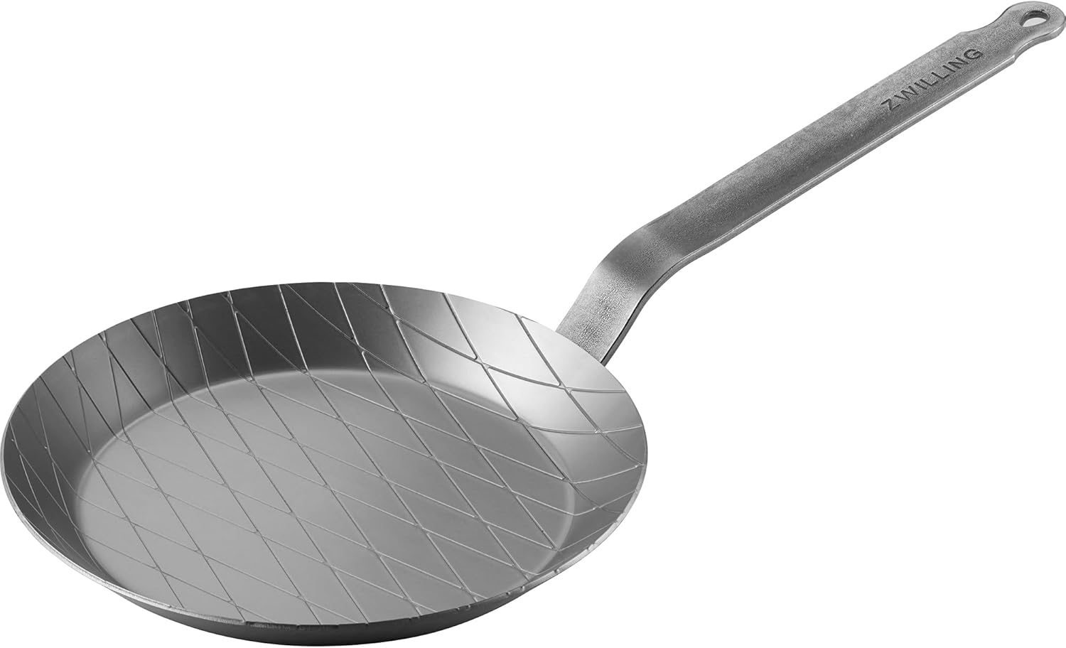 ZWILLING Forged 11-Inch Carbon Steel Fry Pan 1, Silver image number 6