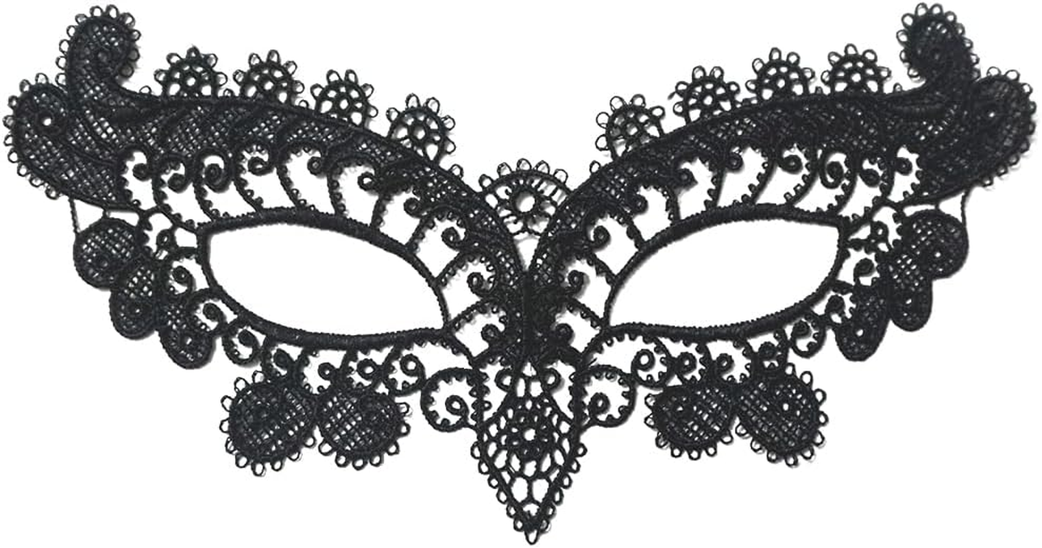 2 Pcs Masquerade Ball Masks, Couple Lace Masks,Venetian Party,Mask for Fancy Carnival Ball Halloween Party Costume Dress Halloween image number 4