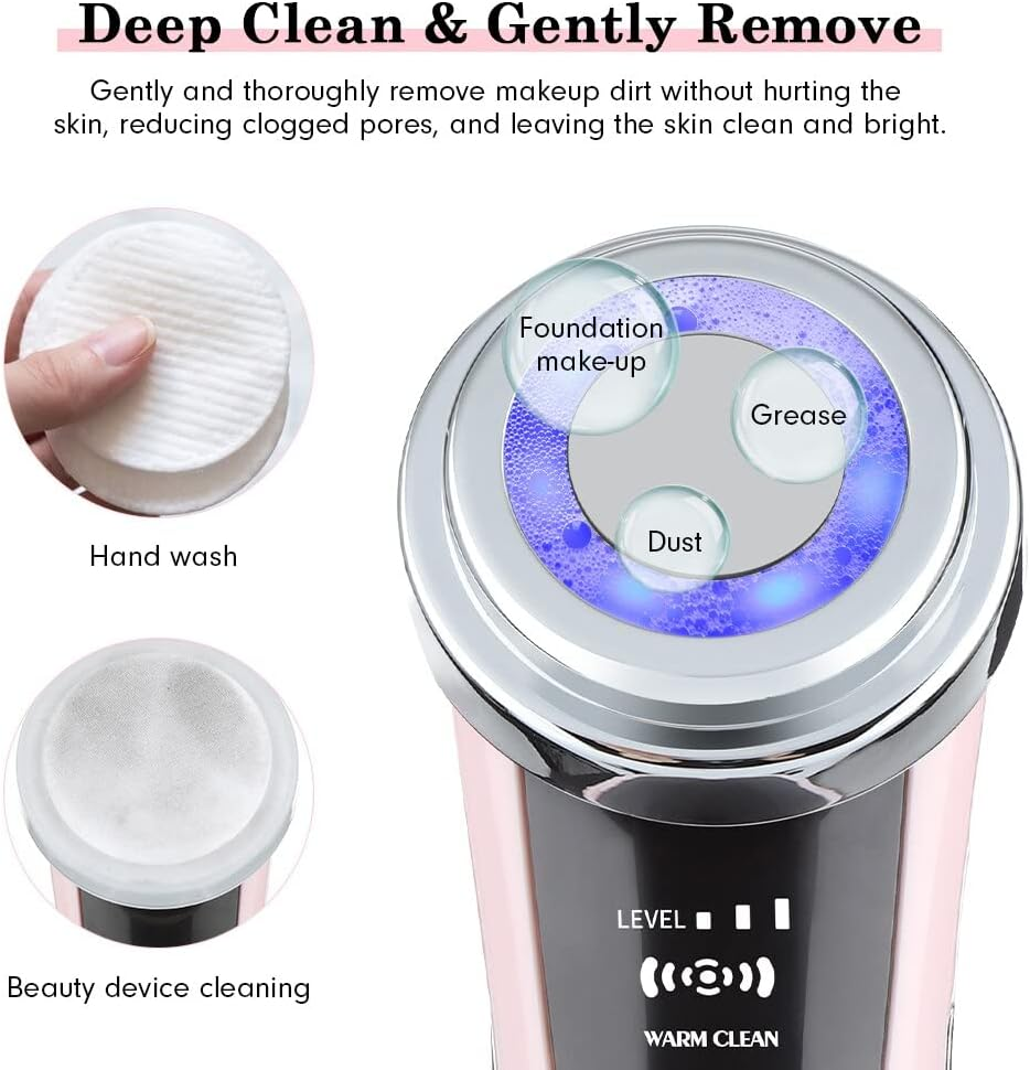 7 in 1 Face Lift Devices EMS RF Microcurrent Skin Rejuvenation Facial Massager Light Therapy anti Aging Wrinkle Beauty Apparatus image number 1