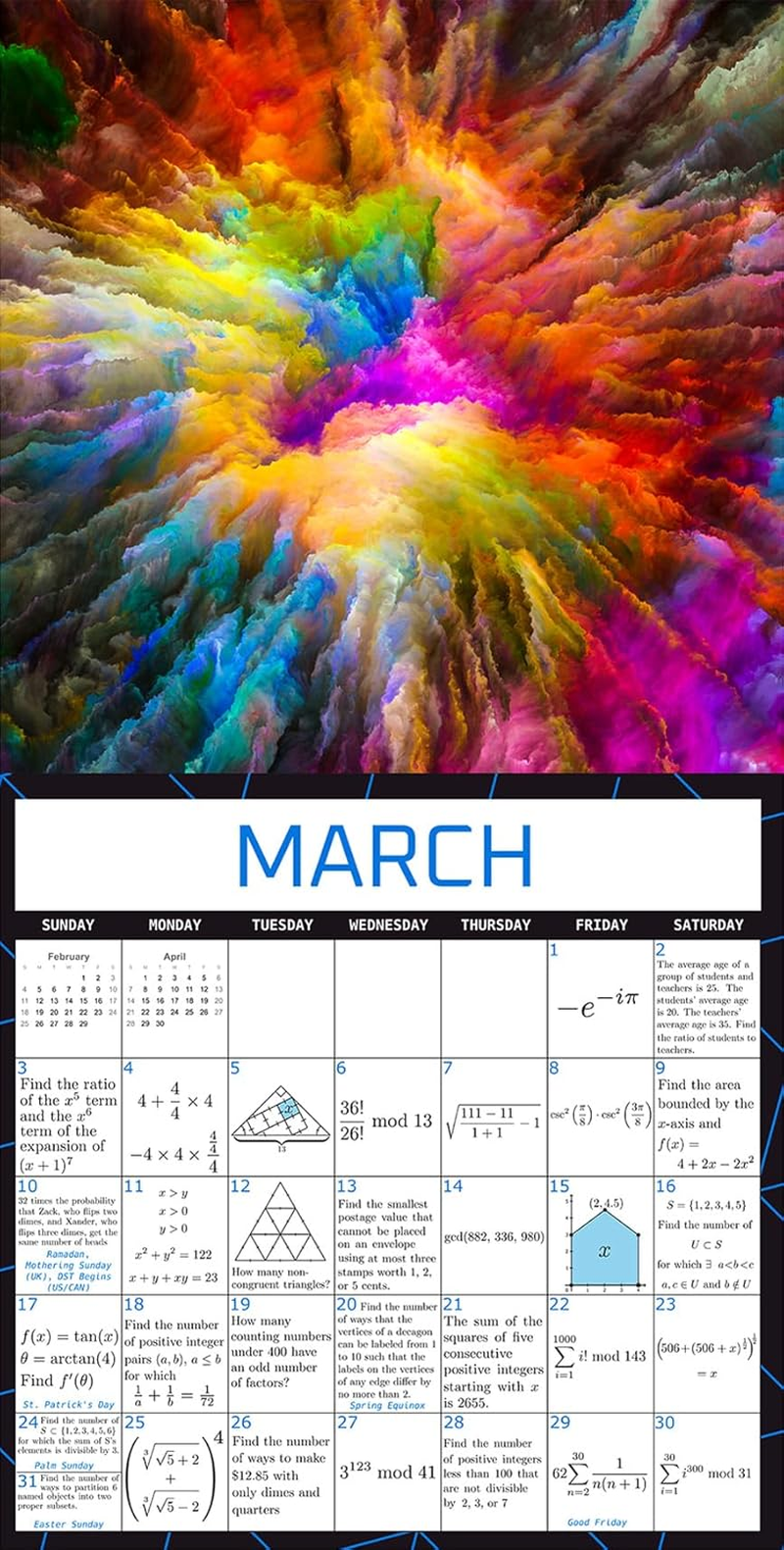 Your Daily Epsilon of Math Wall Calendar 2024: 147 image number 4