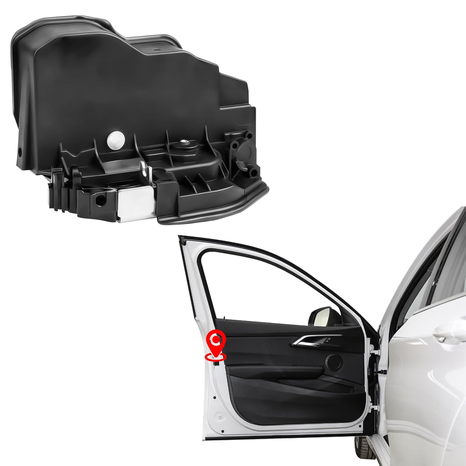 Power Door Lock Latch Actuator Front Left Driver Side Fit for 2007 2008 2009 2010 2011 2012 2013 2014 2015 2016 BMW 228I 230I 328I 320I 328D 325Xi 325I 335I 420I 428I 520I 535I 550I M3 M4 M5 X1 X3 image number 6