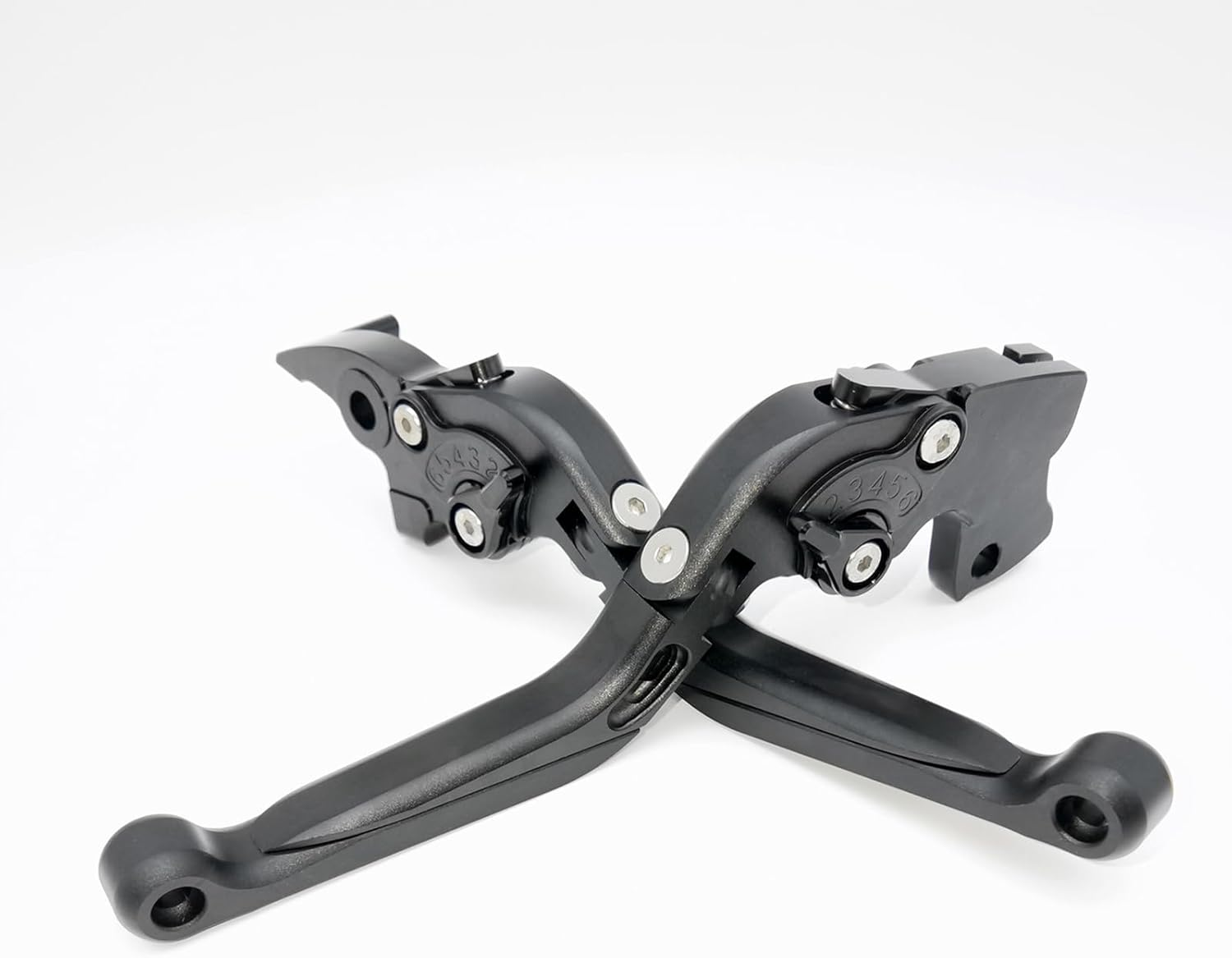 Generic Compatible with KTM Duke 125 200 250 390 RC125 RC200 RC390 Brake Clutch Lever CNC Aluminum Extendable Adjustable Levers Accessories (Black `Black) image number 4