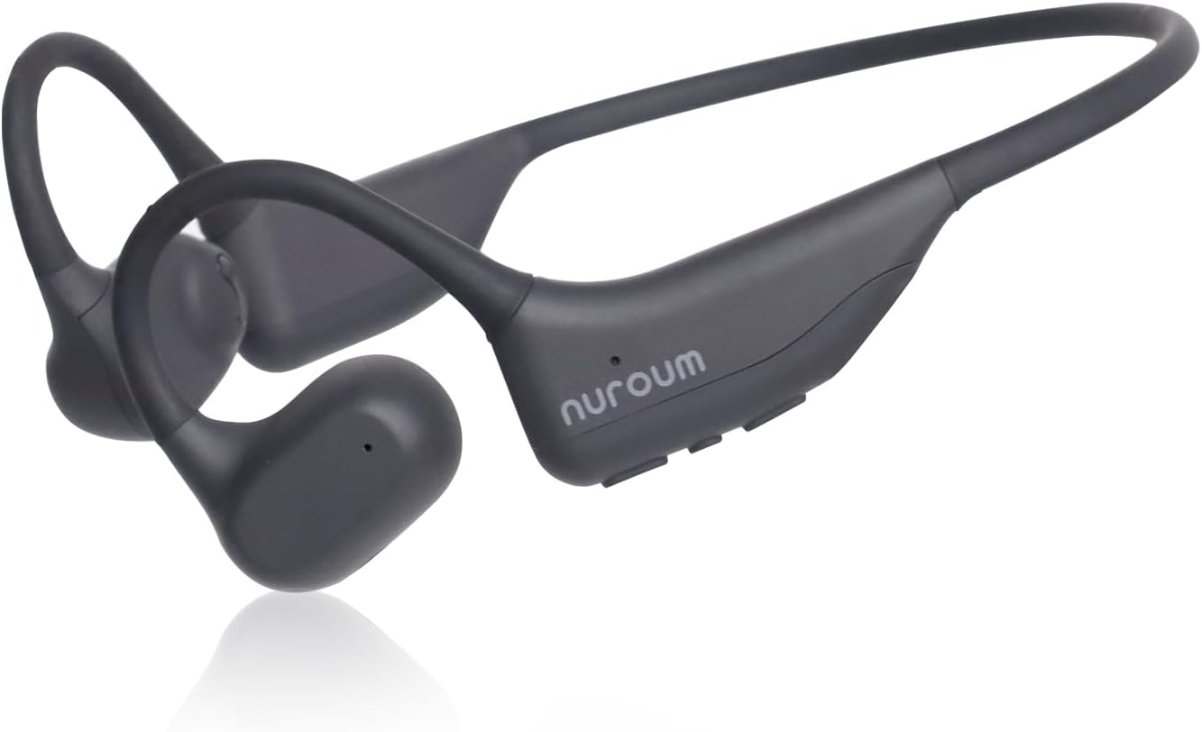 Nuroum OW20 Open Ear Headphones, Bluetooth 5.3 Sports Headphones Wireless, IPX6 Waterproof, Noise Cancelling, 10H Runtime, Wireless Headphones for Running, Jogging, Driving image number 2
