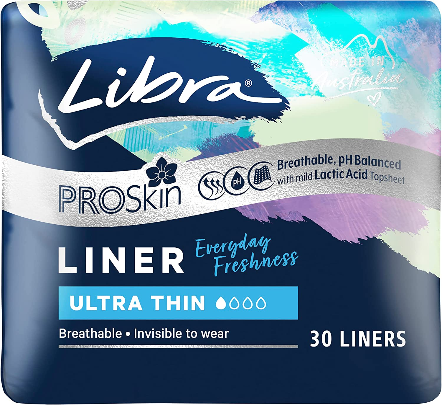Libra Proskin Ultra Thin 30 Liners 180 Count (6 Packs of 30) image number 2