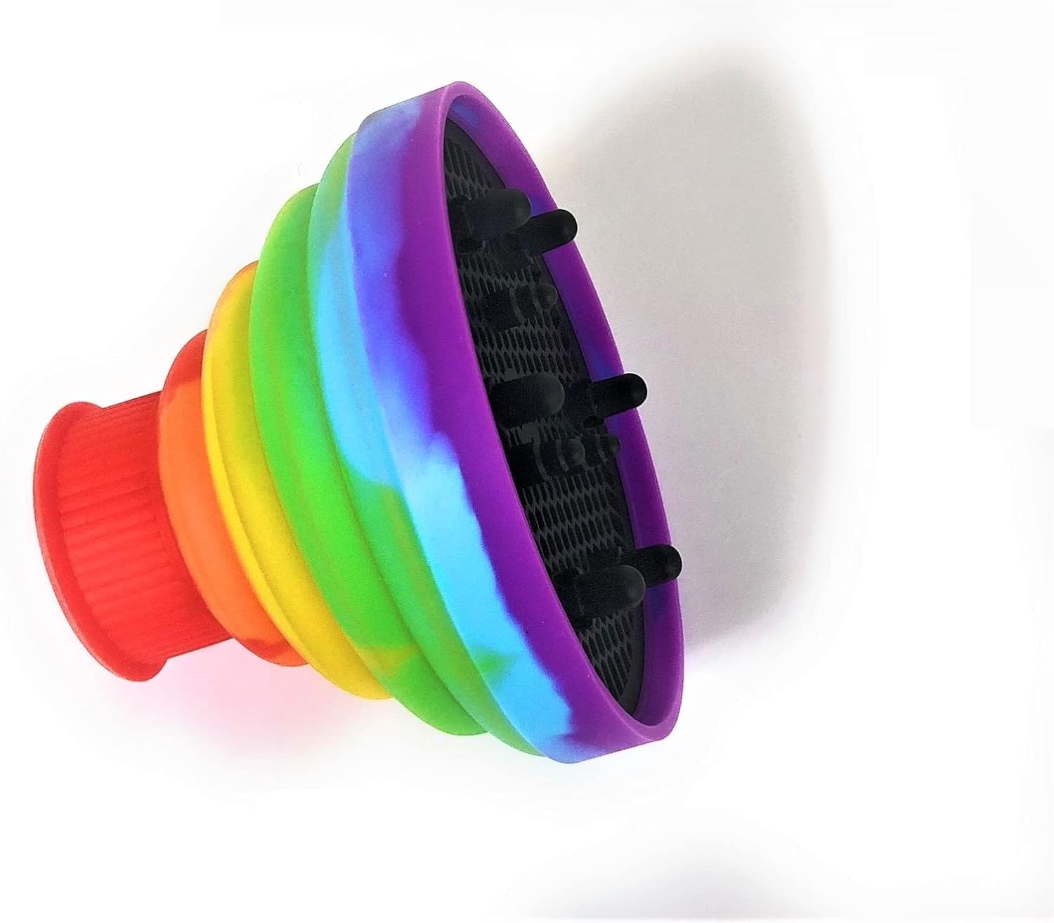 Time Sale Universal Foldable Silicone Travel Diffuser for Hair Dryer - 170 Gr image number 1