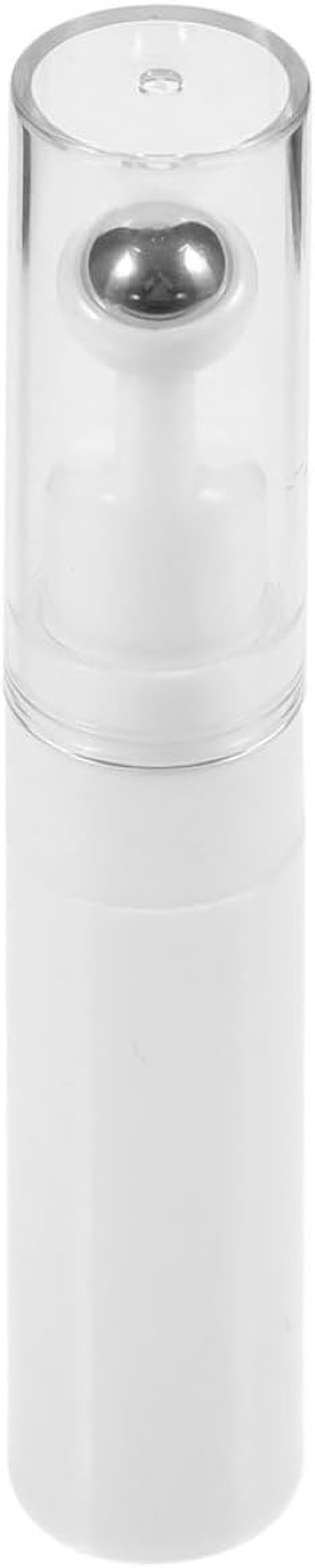 Refillable Roller Ball Eye Cream Bottle 15Ml White Vacuum Serum Container Portable Travel Eye Serum Applicator for Skincare and Massage image number 5