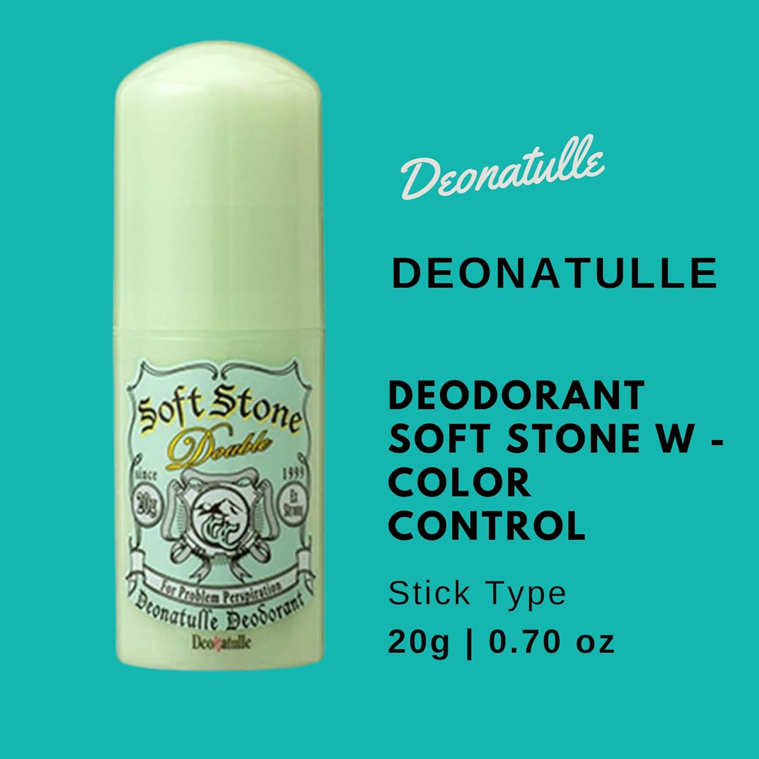 Deonatulle Deodorant Soft Stone W - Colour Control (Green Tea Set) image number 3