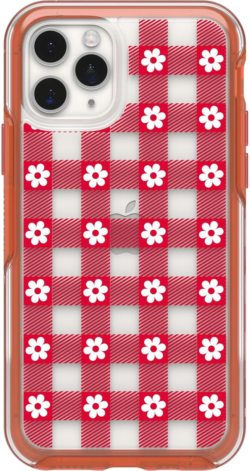 Otterbox Iphone 11 Pro (Only) - Symmetry Clear Series Case - Picnic Daisy - Ultra-Sleek - Wireless Charging Compatible - Raised Edges Protect Camera & Screen - Non-Retail Packaging, 27-54435-5157-NR - Beguiled Rose image number 4