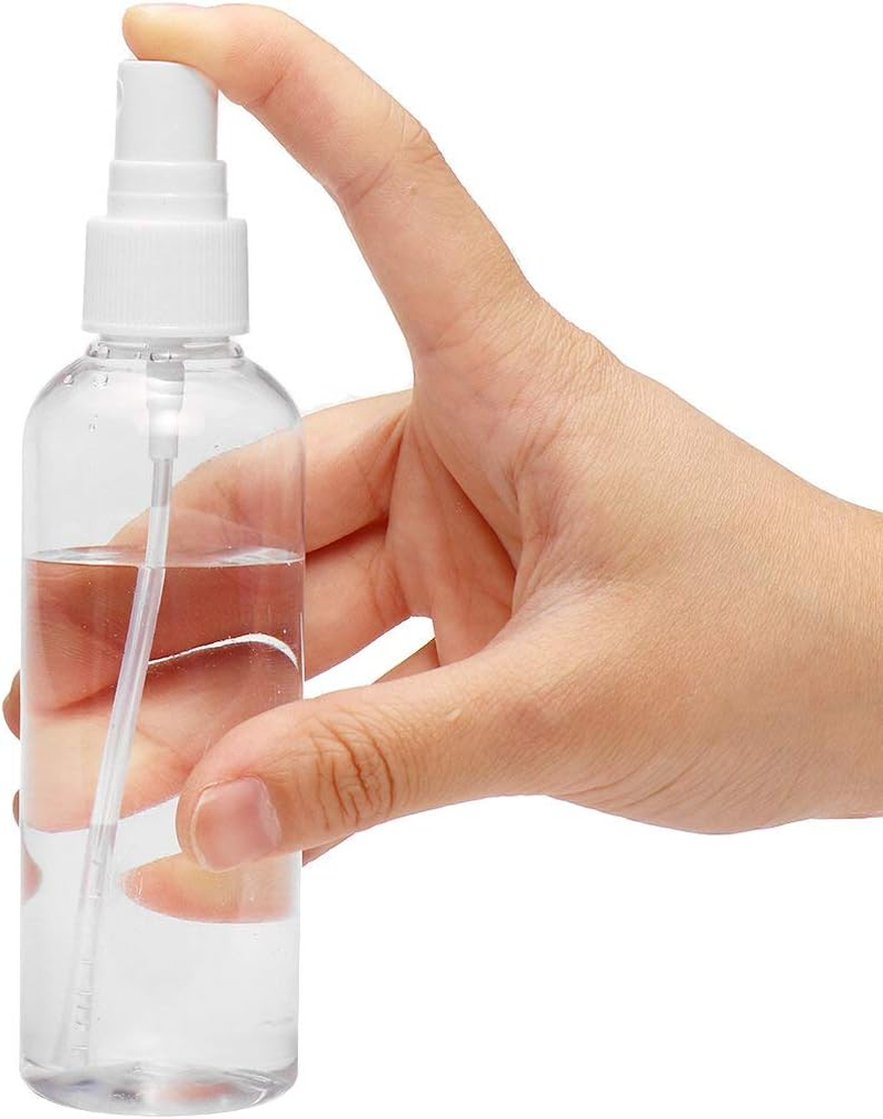 1-10Pc 30/50/100ML Empty Clear Plastic Spray Bottle Travel Mini Perfume Atomizer, (Color : 300Ml) - 300Ml image number 2