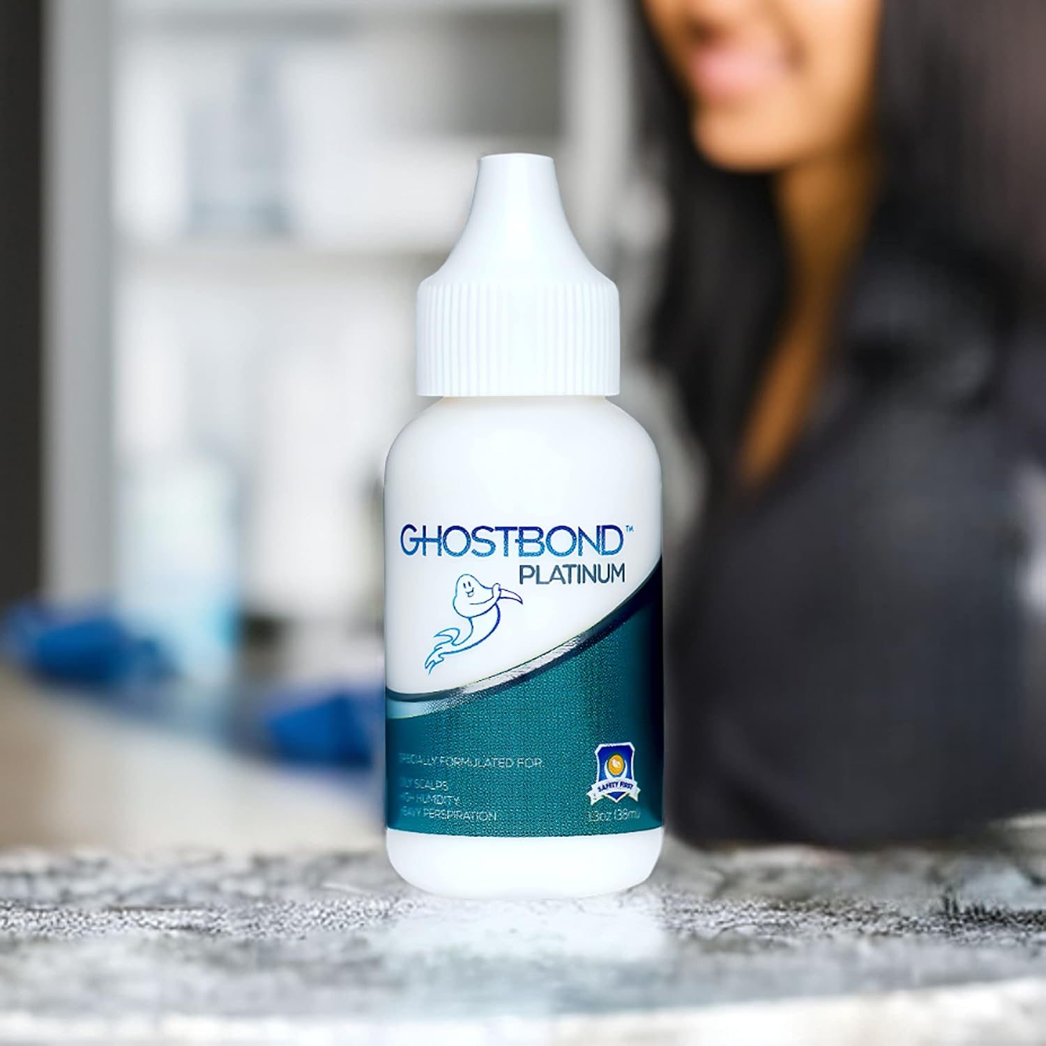 Professional Hair Labs Ghost Bond Platinum Lace Glue Skin Glue, 1.3 Oz