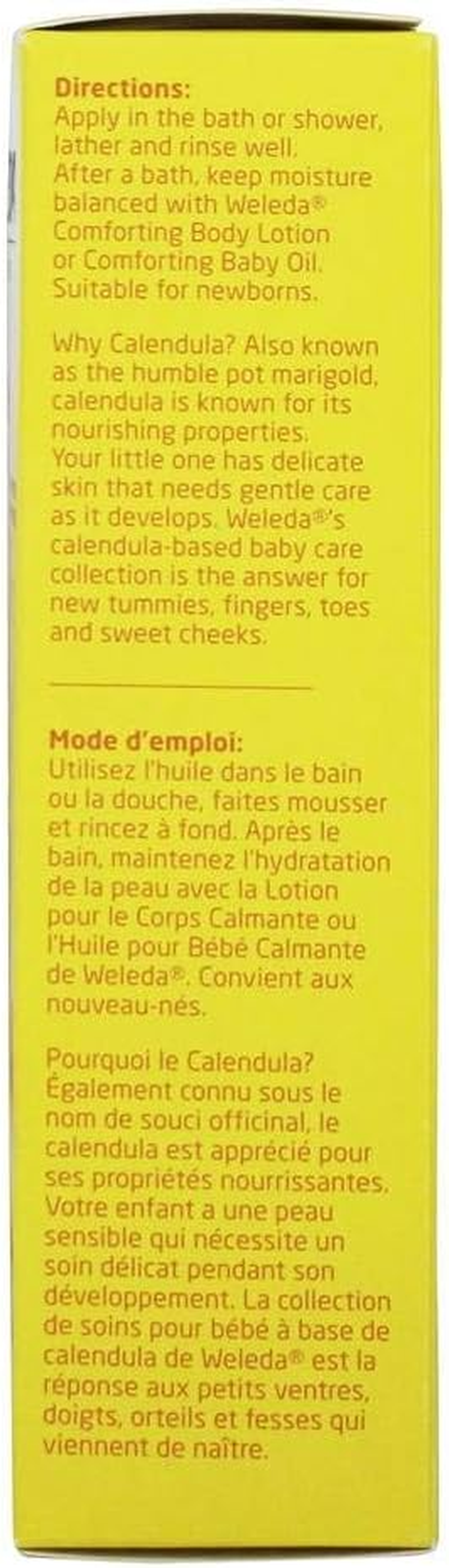 Weleda Baby Calendula 6.8-Ounce Shampoo and Body Wash image number 1