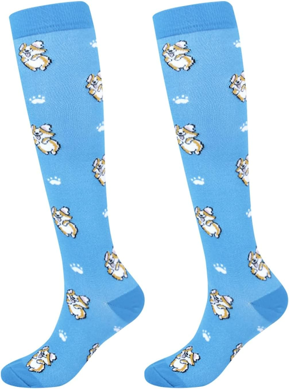 20-30 Mmhg Compression Socks for Women - Knee High Support Socks for Nurses, Pregnancy, Sports & Travel