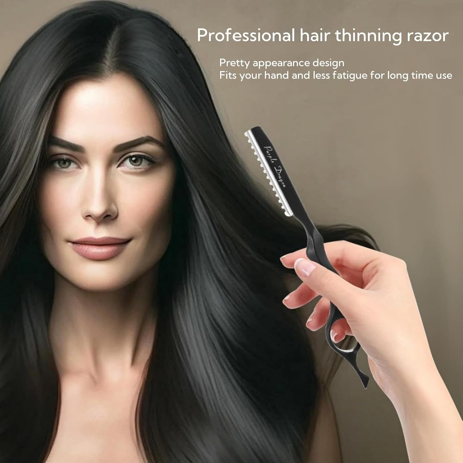 Suytvenxau Hair Styling Thinning Razor Set &ndash; Cutting Texturizing Razors for Salon Home with Replacement Cutter Kit for Layered Styles and Hairline Shaping