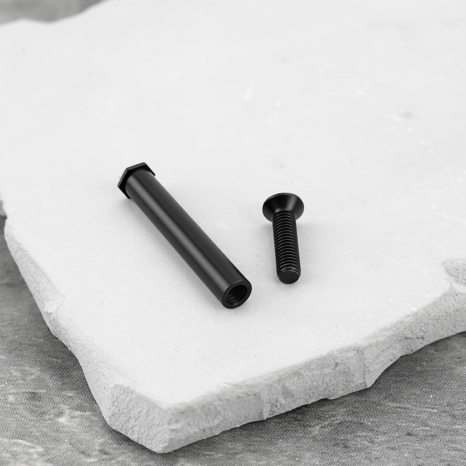 8Pcs Chassis Fan Radiator Fixing Screws Model WT01 Suitable for PC Black - Black image number 2