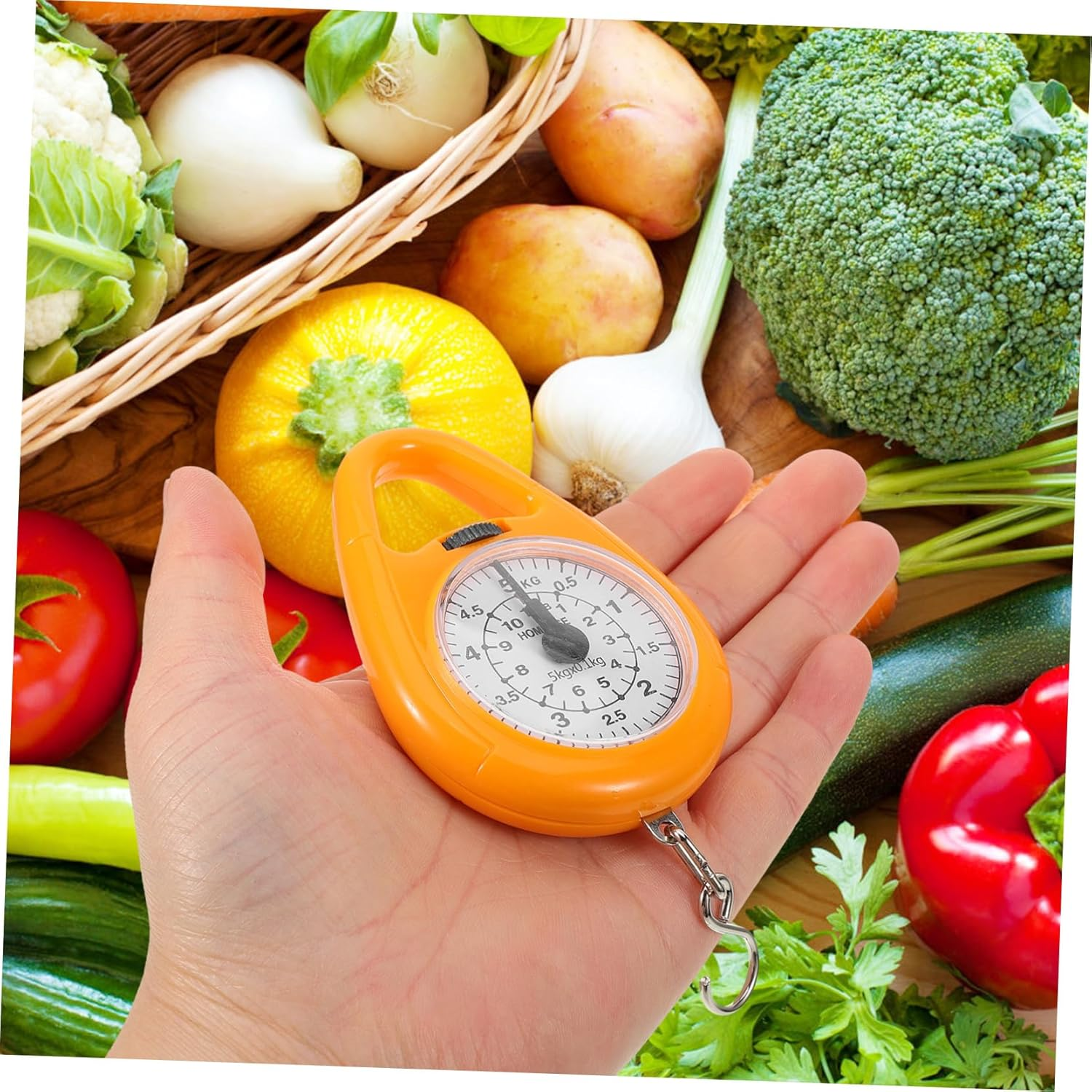 Anneome Portable Scale Mini Luggage Scale for Travel Lightweight Sturdy Design for Suitcase Backpack Outdoor Use image number 3