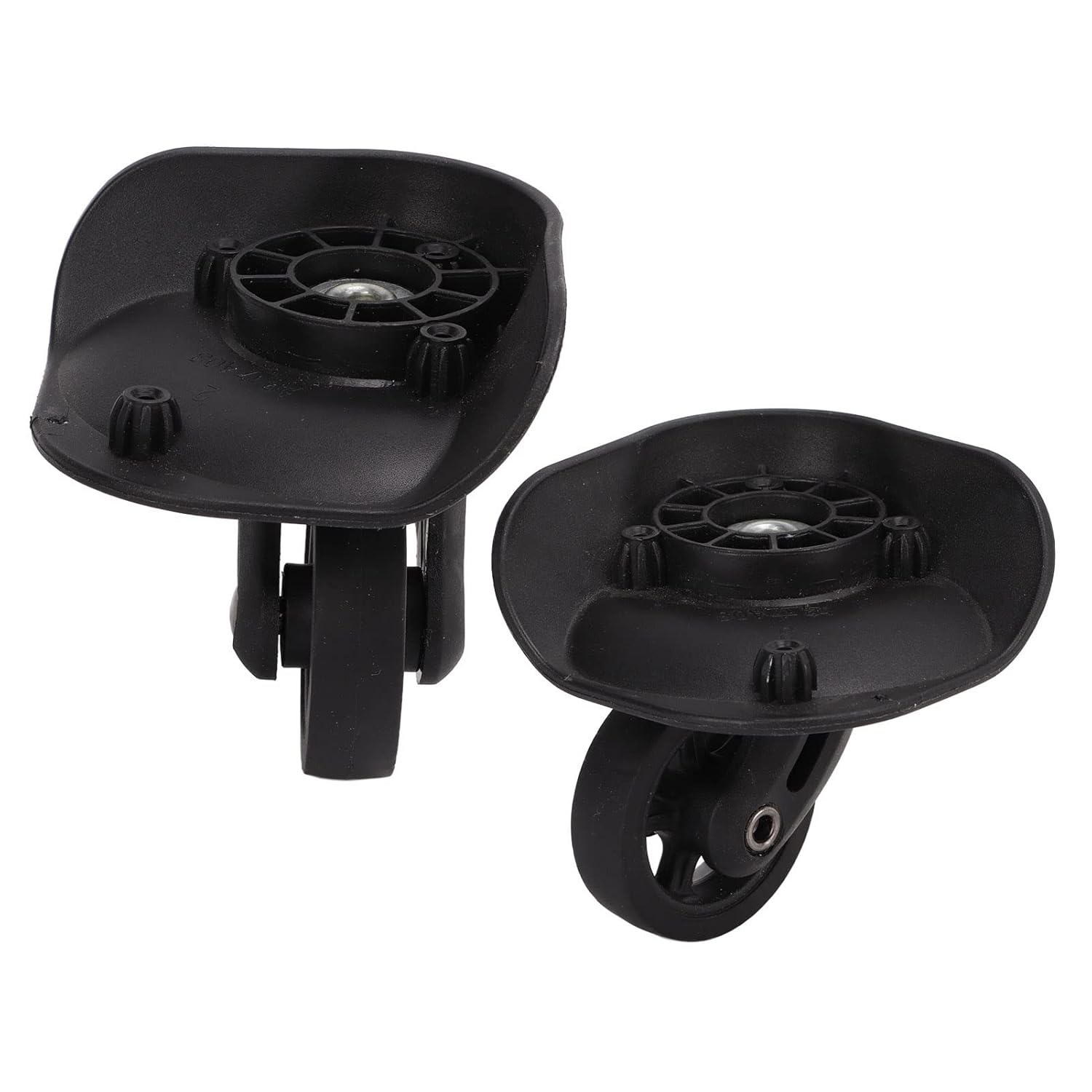 Jaxenor Durable Luggage Casters - Lightweight, Wear Resistant, and Easy to Install for Outdoor Travel image number 3