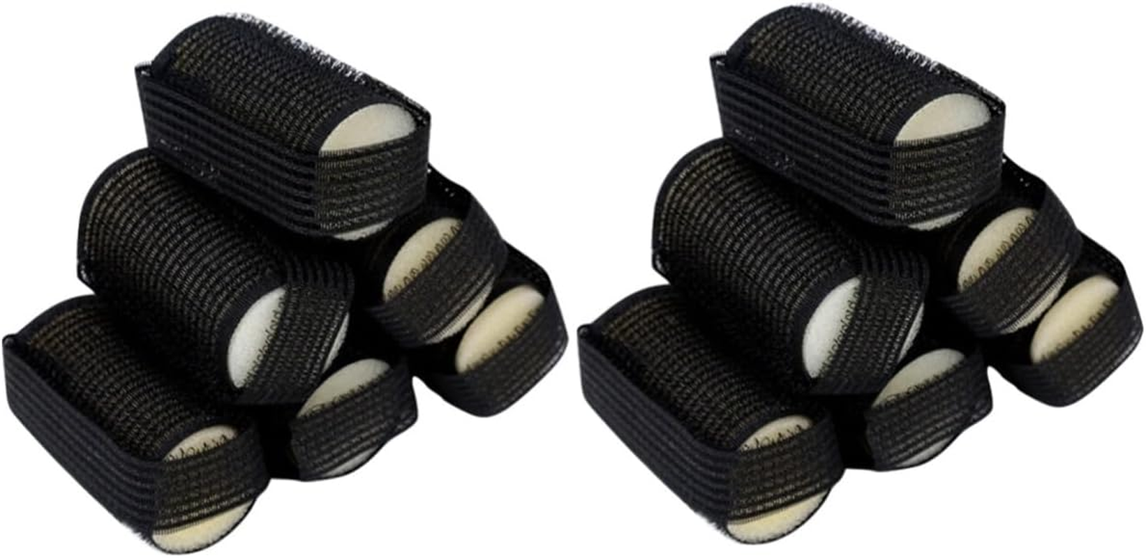 BIUDECO 12Pcs Heatless Sponge Rollers for Self Holding Hair Rollers for Sleeping image number 5