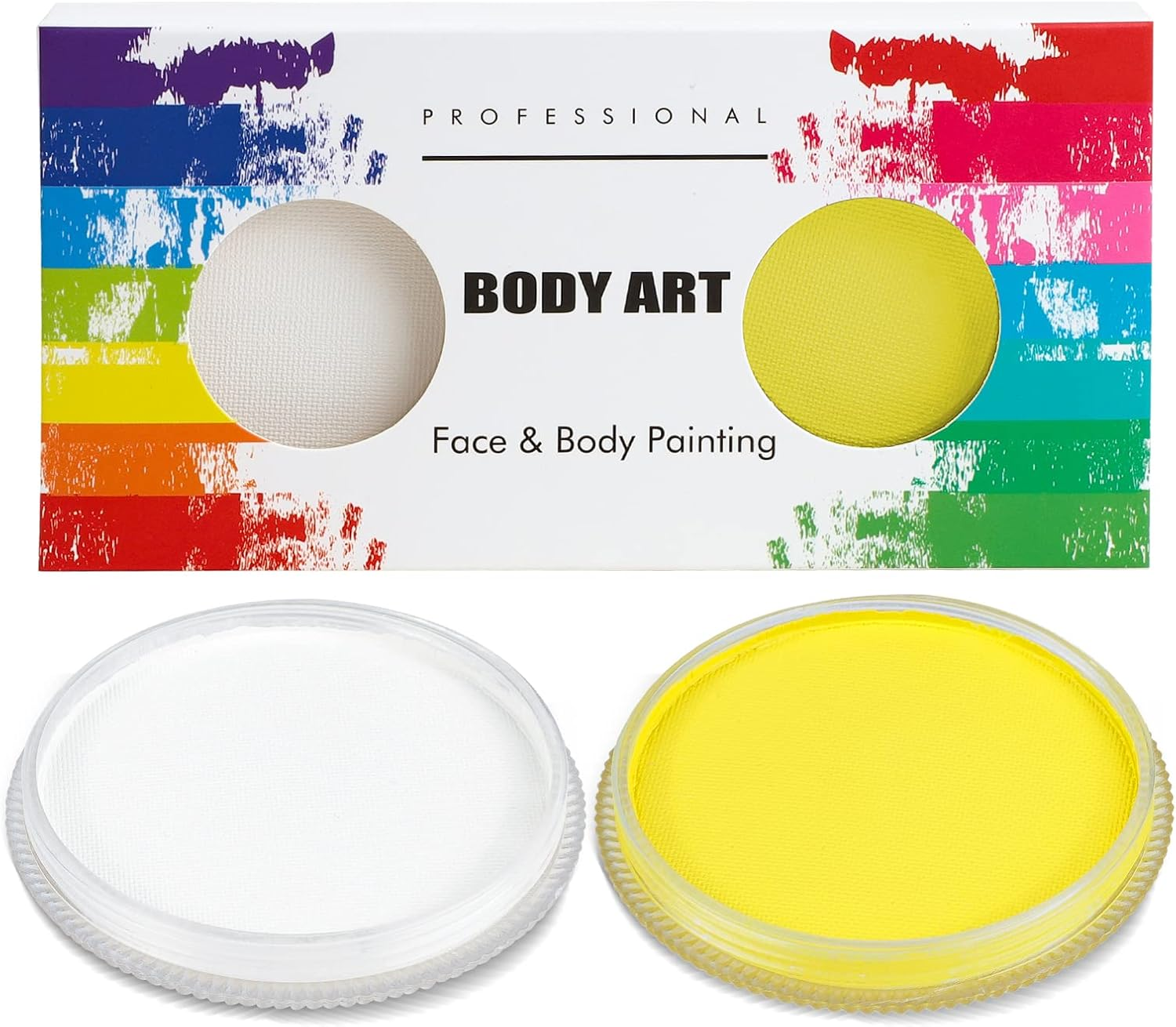 MOEMOE BABY Face Painting Kit Face Paint Body Professional Face Body Painting Kit Water Based Face Painting Makeup Safe for Kids & Adults