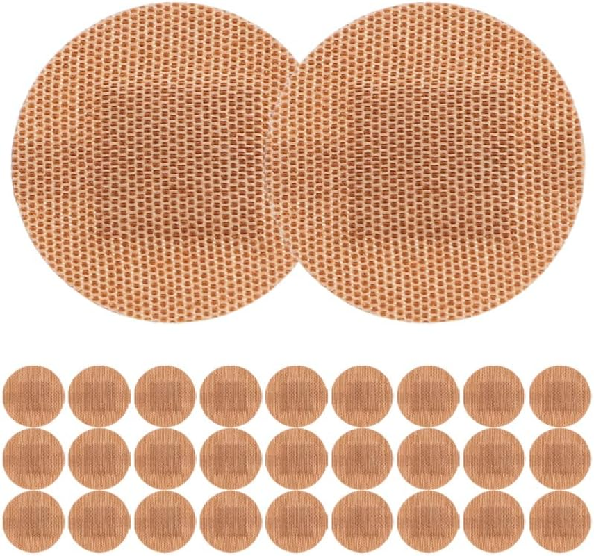 Healvian 100Pcs Adhesive Bandages Breathable round Plasters Water-Resistant Wounds Care Stickers Bandage Tape for Joints Fingers and Knuckle Protection image number 3