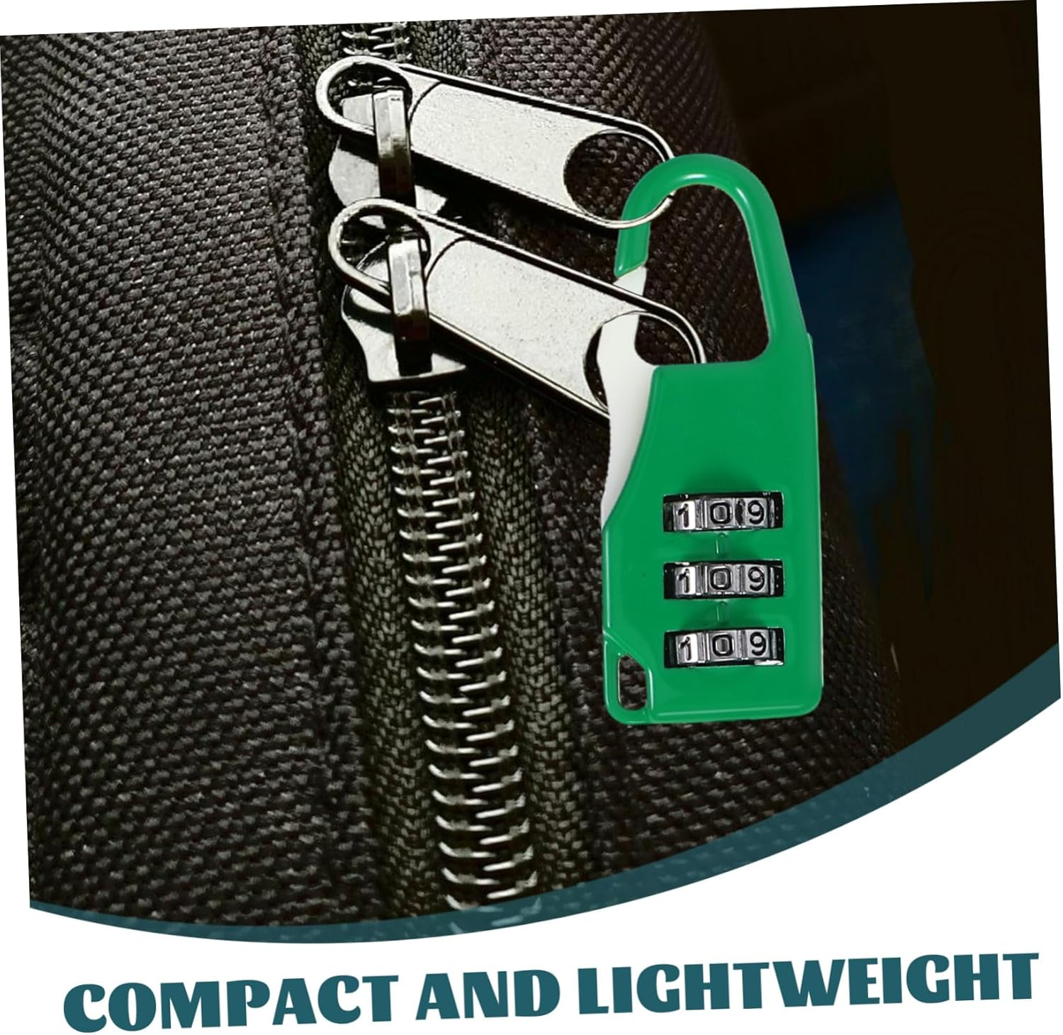 OSALADI 6Pcs Theft Lock Password Padlock Luggage Locks Combination for Suitcase and Gym Locker Lightweight