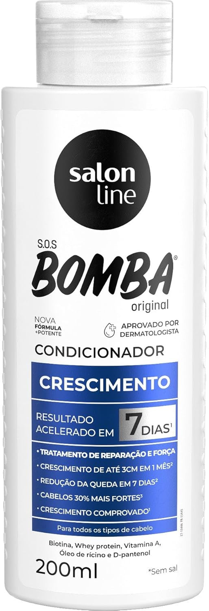 SALON LINE - S.O.S Bomba Original Original Shampoo & Conditioner Kit (200Ml X 2)
