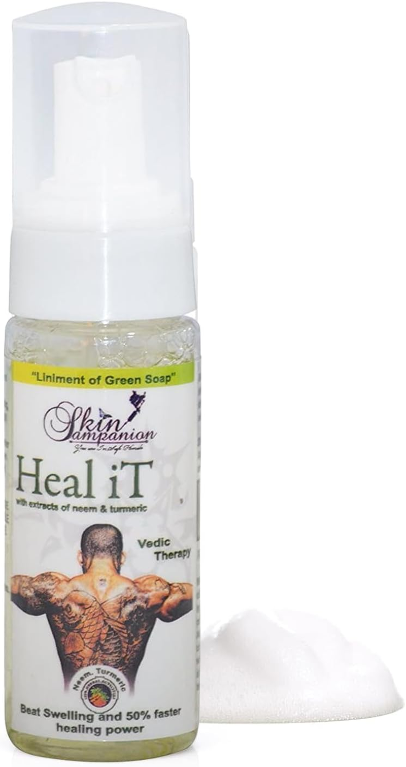 Tattoo Healing and Cleaning Foaming Soap (Heal It-50Ml) image number 3