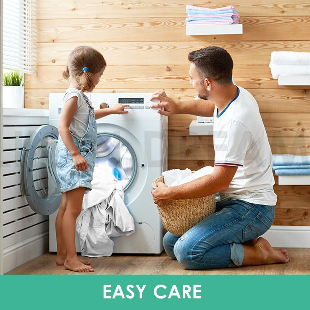 1000TC All Size Ultra Soft Cool Summer Art Silk Silky Satin Quilt Doona Duvet Cover Set (Grey, Double) image number 3